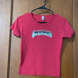 Womens small Hatebreed T-shirt.